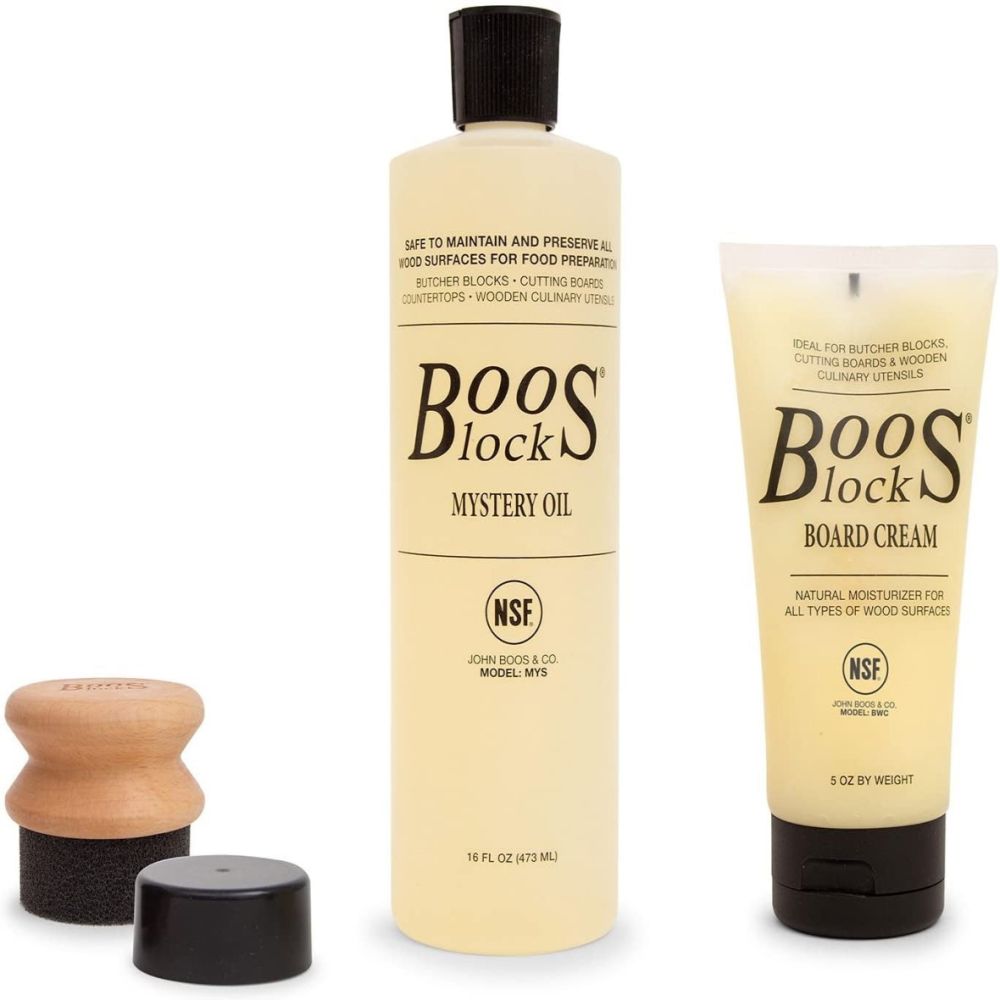John Boos Butcher Block 3-Piece Care & Maintenance Kit
