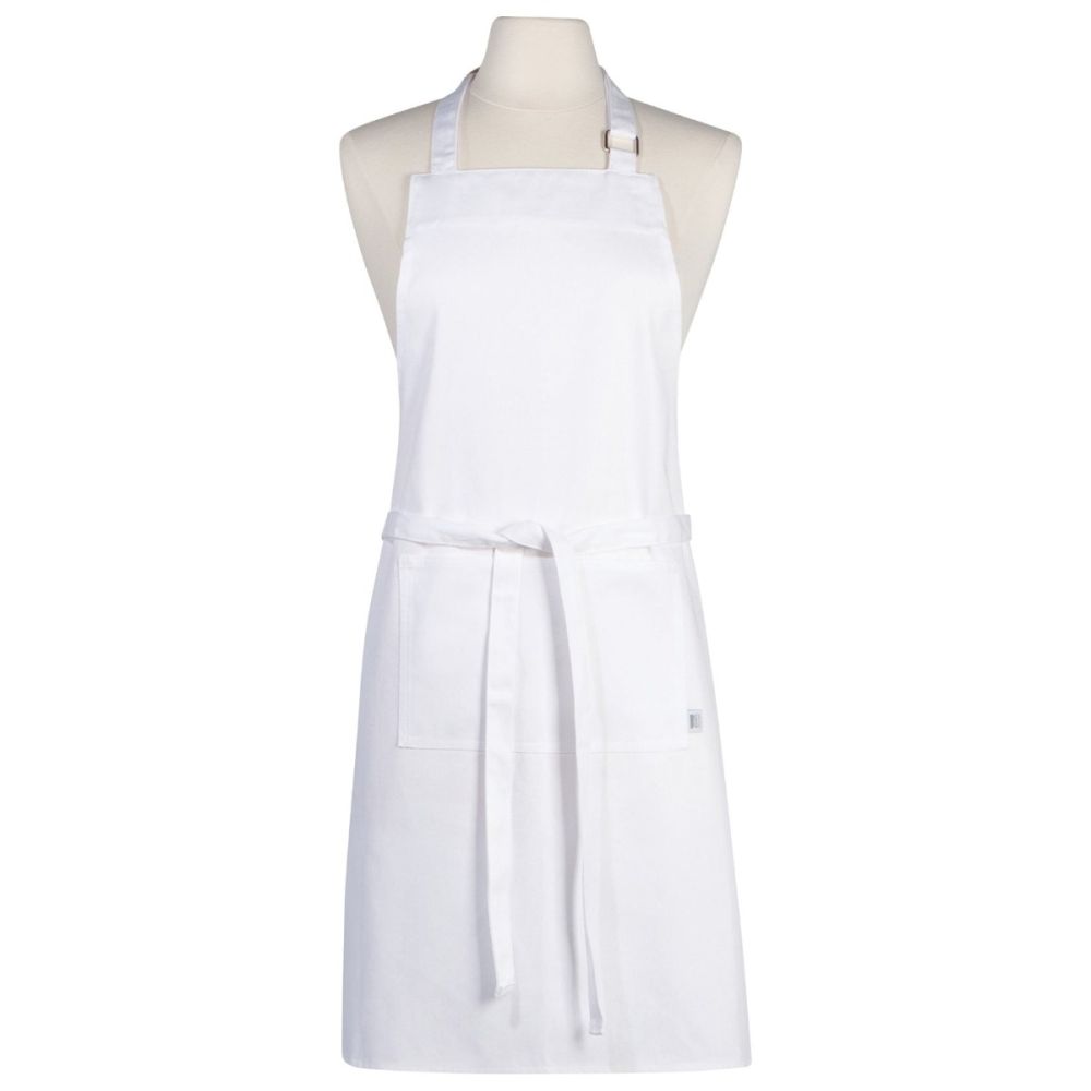 Basic Apron (White) | Now Designs by Danica | Everything Kitchens