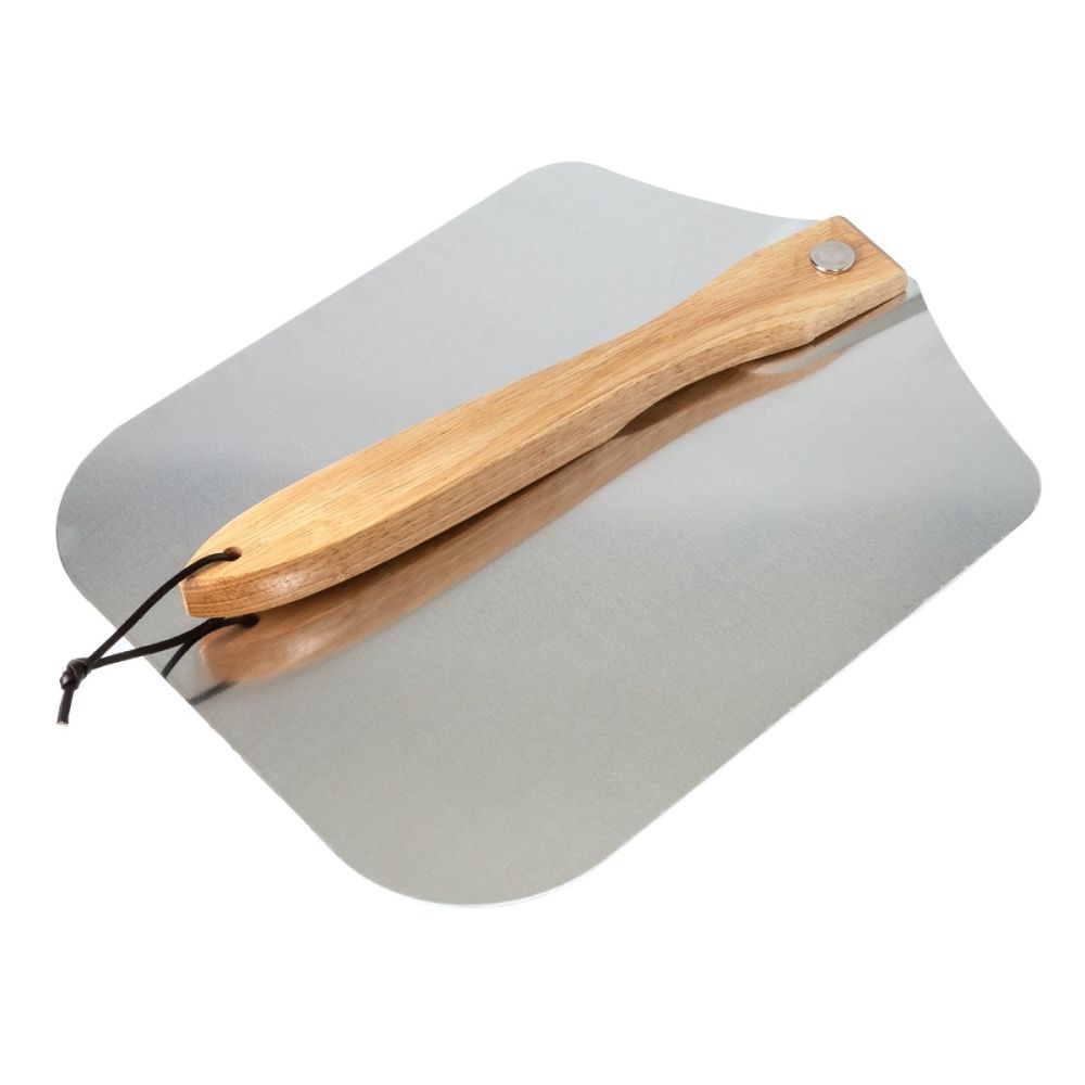 Old Stone Pizza Peel with Collapsible Wooden Handle