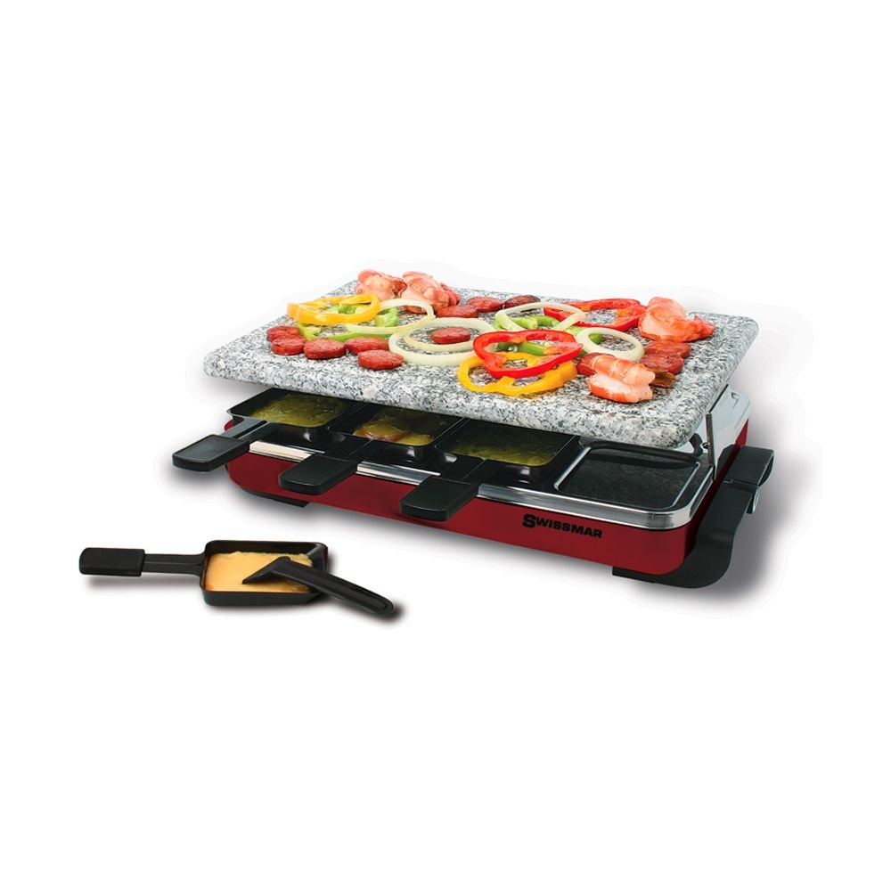 Kitchen Living 8 Person Raclette Party Grill Non Stick NEW IN BOX NICE!!!