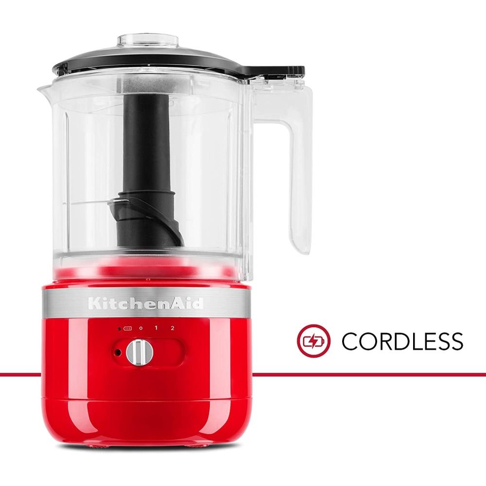 5-Cup Cordless Food Chopper (Passion Red), KitchenAid