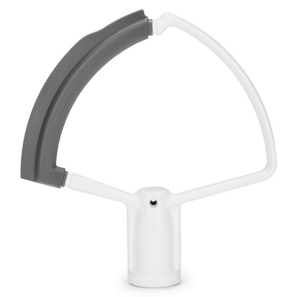 6-Quart Stainless Steel Bowl w/Handle + Flex Edge Beater