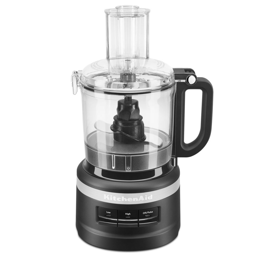 KitchenAid 7 Cup Food Processor - Black - KFP0718BM