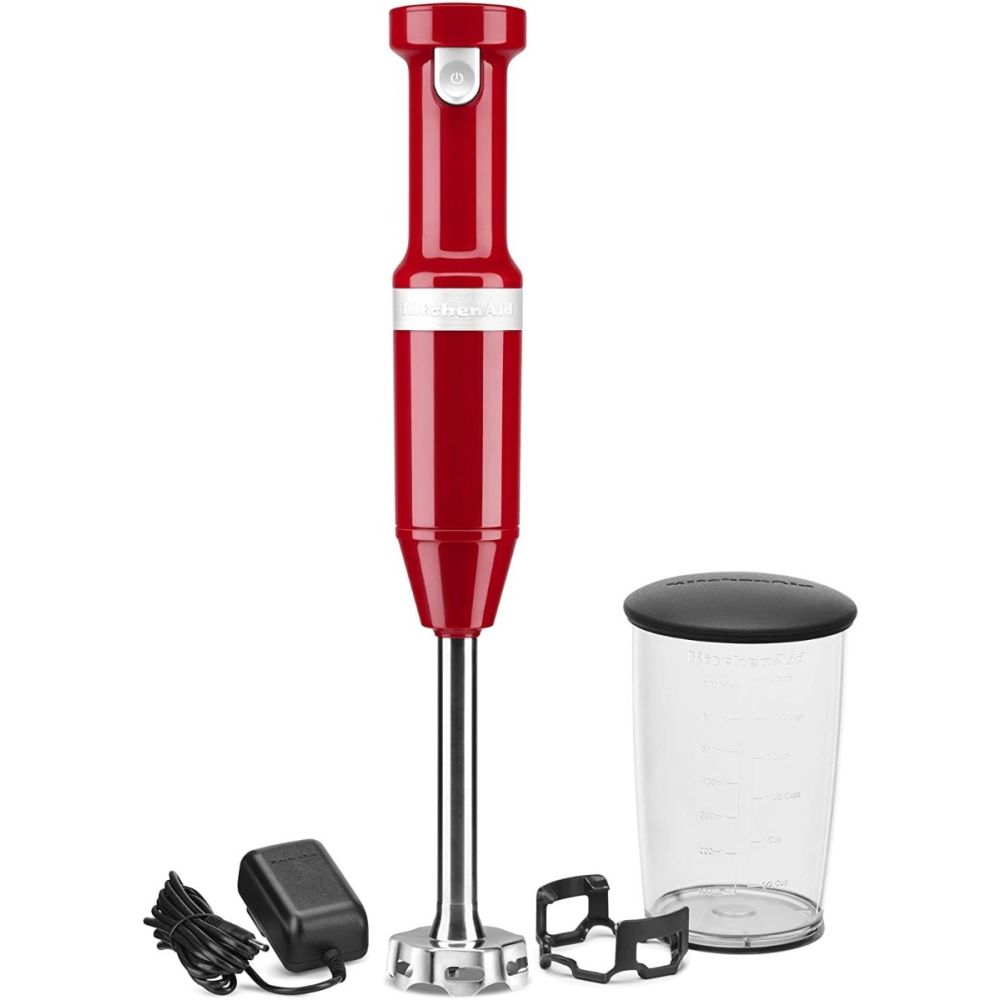 KitchenAid Empire Red Cordless Small Appliances Set | Hand Mixer, Hand  Blender & Food Chopper