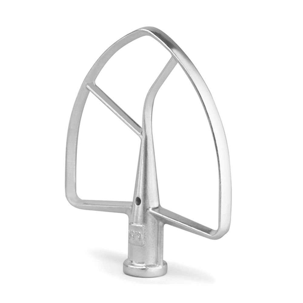 Stand mixer flat beater attachment, stainles steel, KitchenAid 
