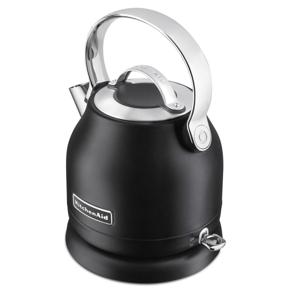 Electric Kettle Black Matte KitchenAid Everything Kitchens