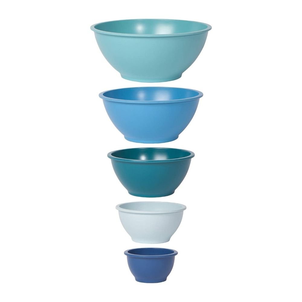 Planta Mixing Bowls (Set of 5) - Marina, Now Designs by Danica