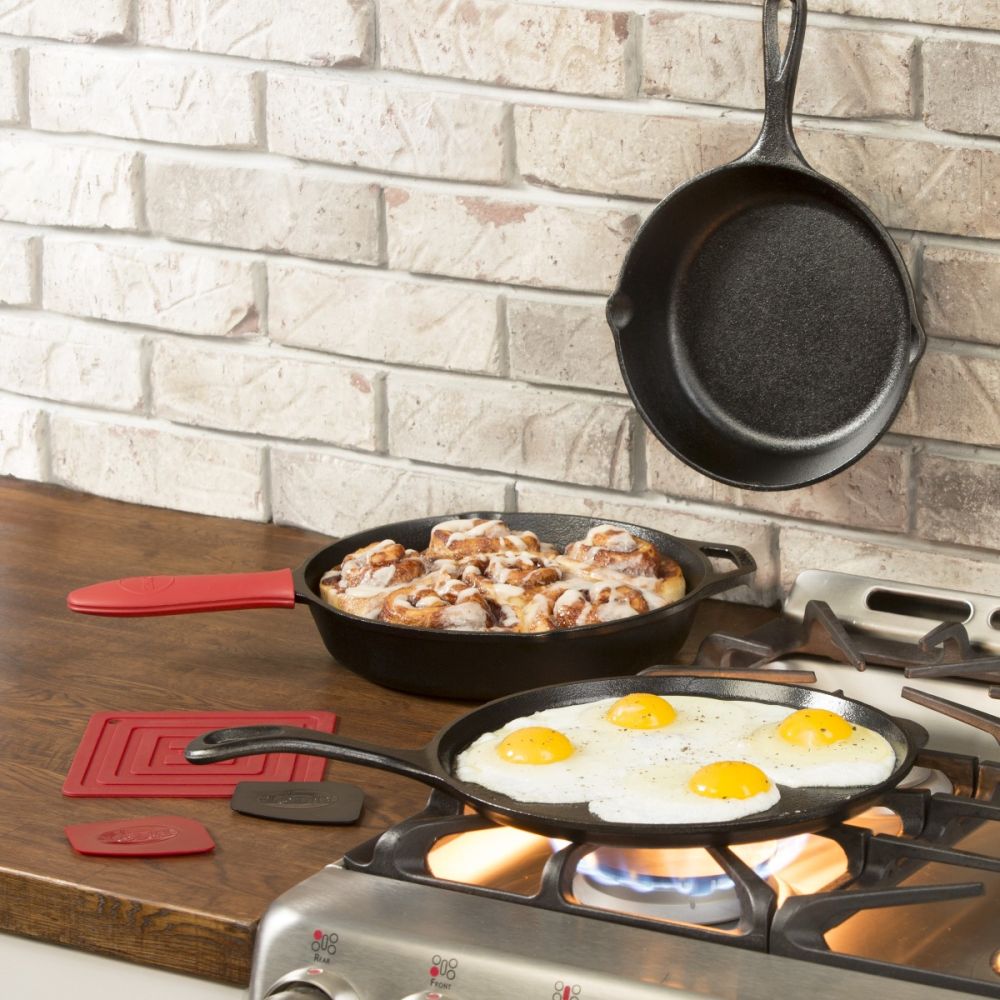 2-Piece Pan Scraper Set Lodge Cast Iron Everything Kitchens