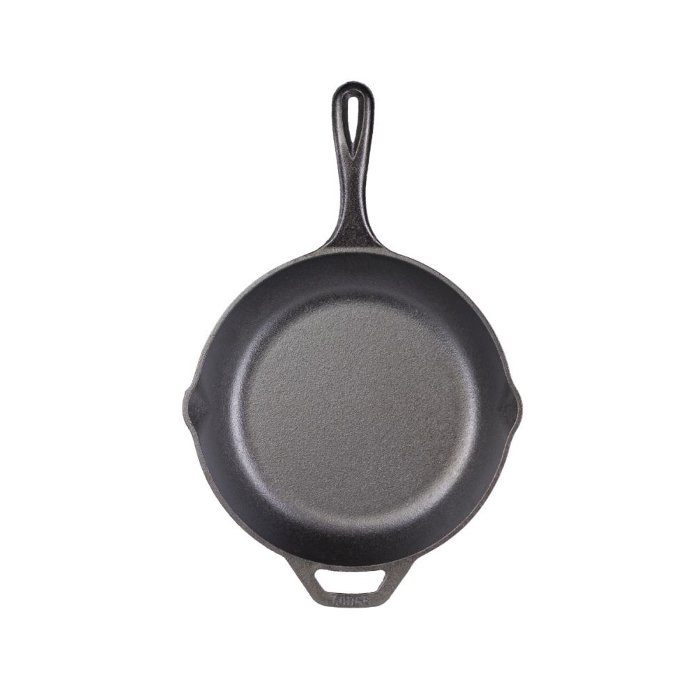 Lodge Cast Iron 10" Chef Style Skillet - Thumbnail 2