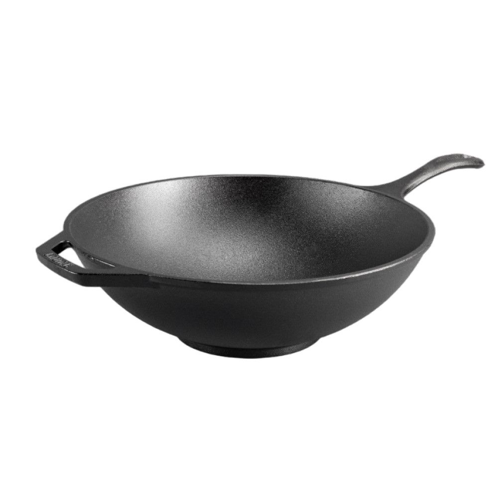 Cast Iron Grill Wok - Thumbnail 3