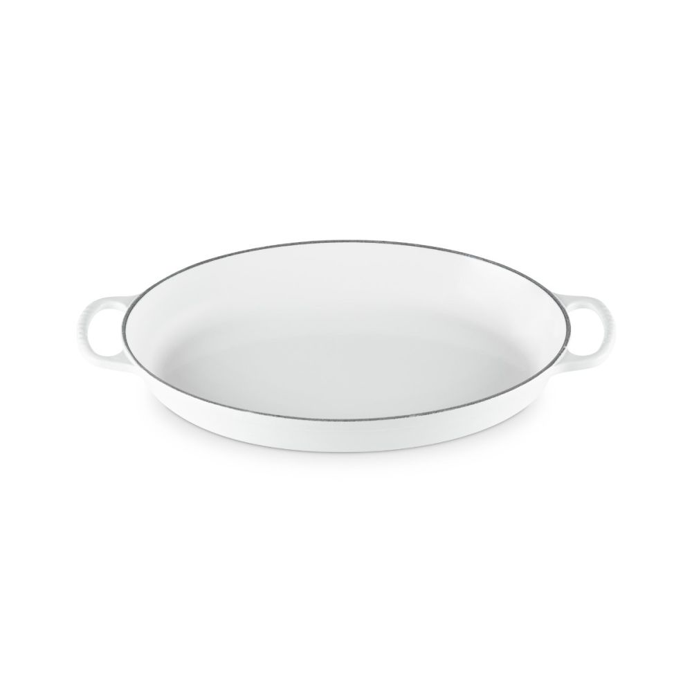 Signature 3 Qt. Oval Baker (White) | Le Creuset | Everything Kitchens