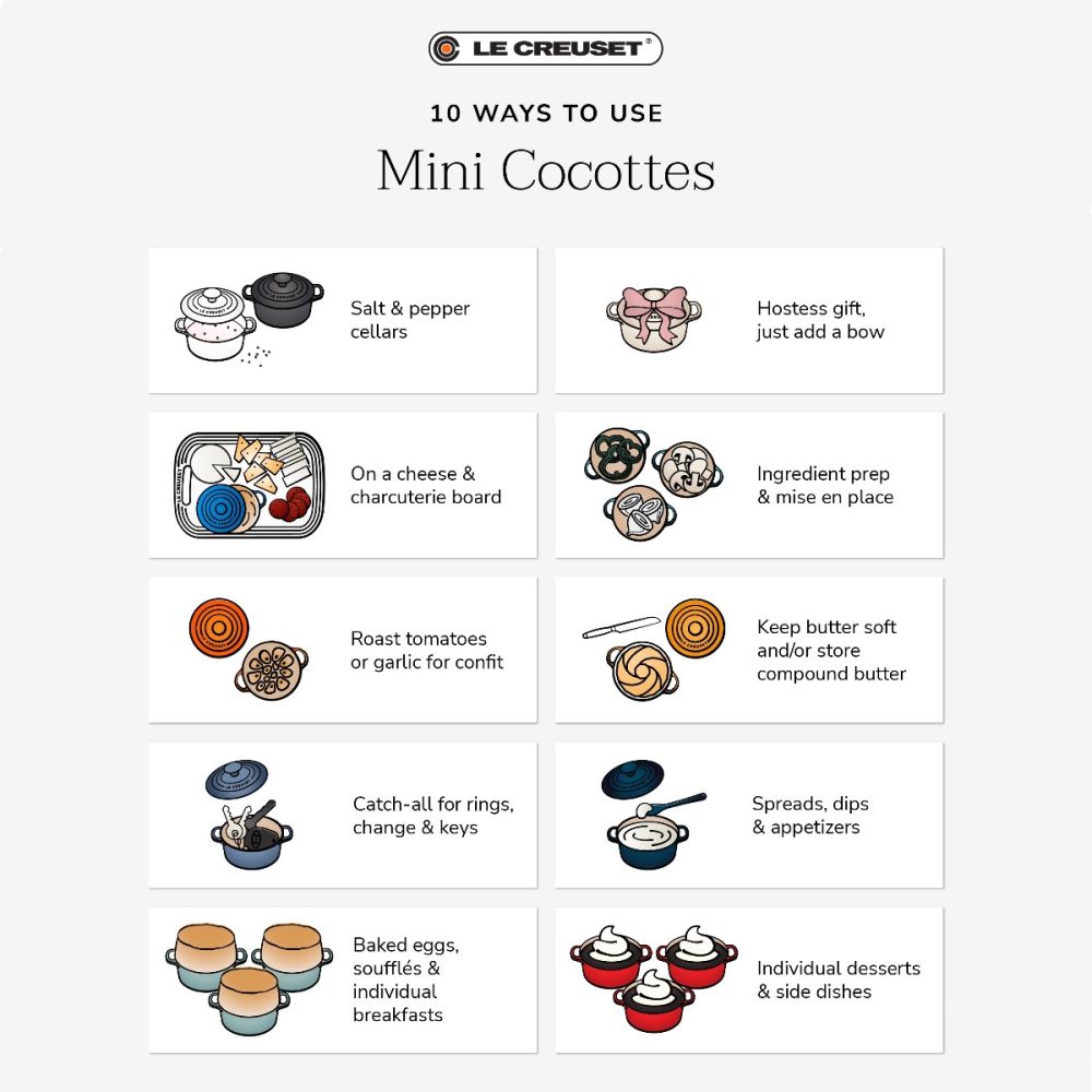 8oz Mini Round Cocotte (Oyster Grey) | Le Creuset | Everything