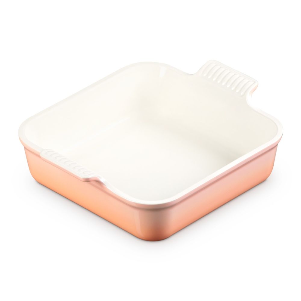 3-Quart Heritage Square Dish (Pêche) | Le Creuset | Everything