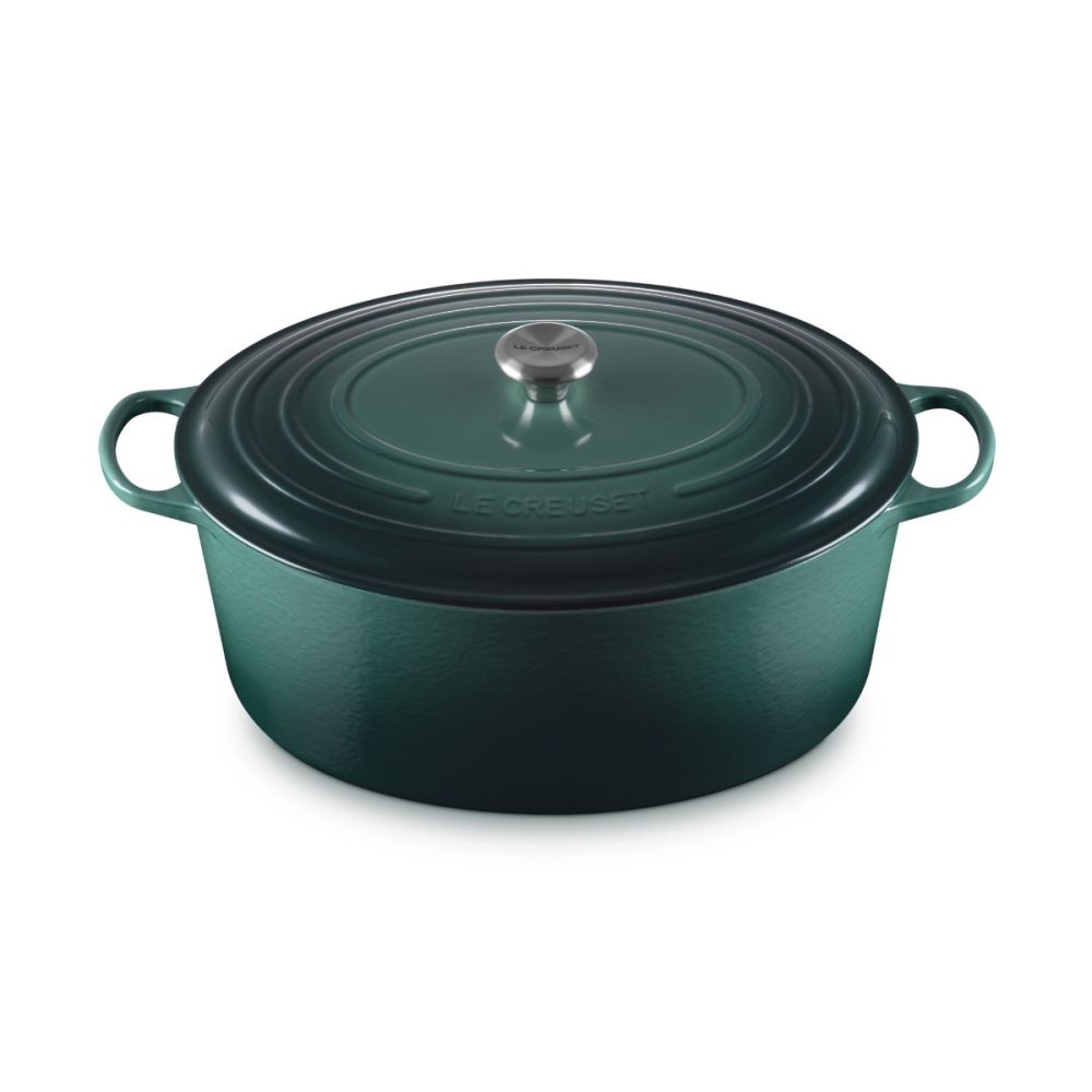Artichaut Green Signature 15.5 Qt Oval Dutch Oven | Le Creuset