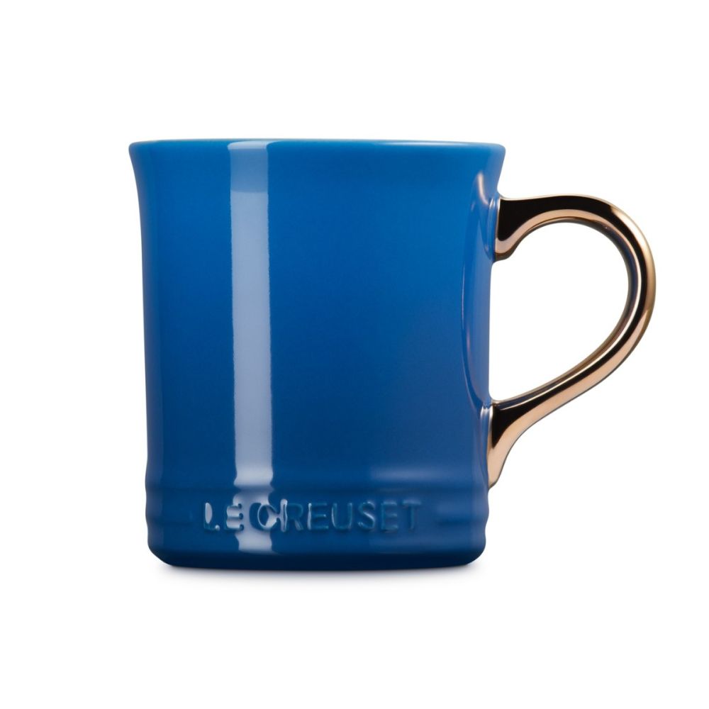 Gold Metallic Handle 14oz Mug - Marseille | Le Creuset