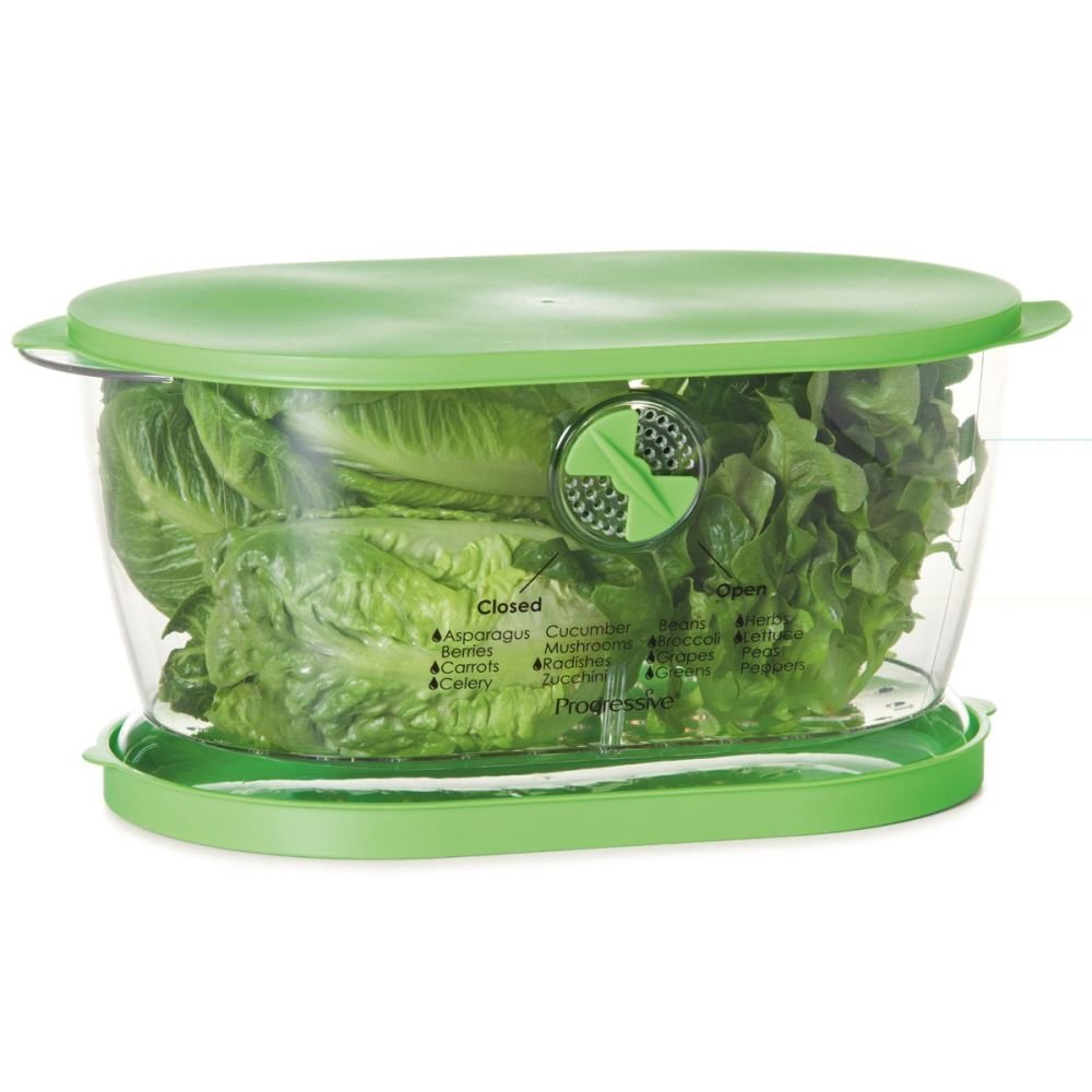 Lettuce Keeper For Fridge Crisper Vegetable Saver With Cover