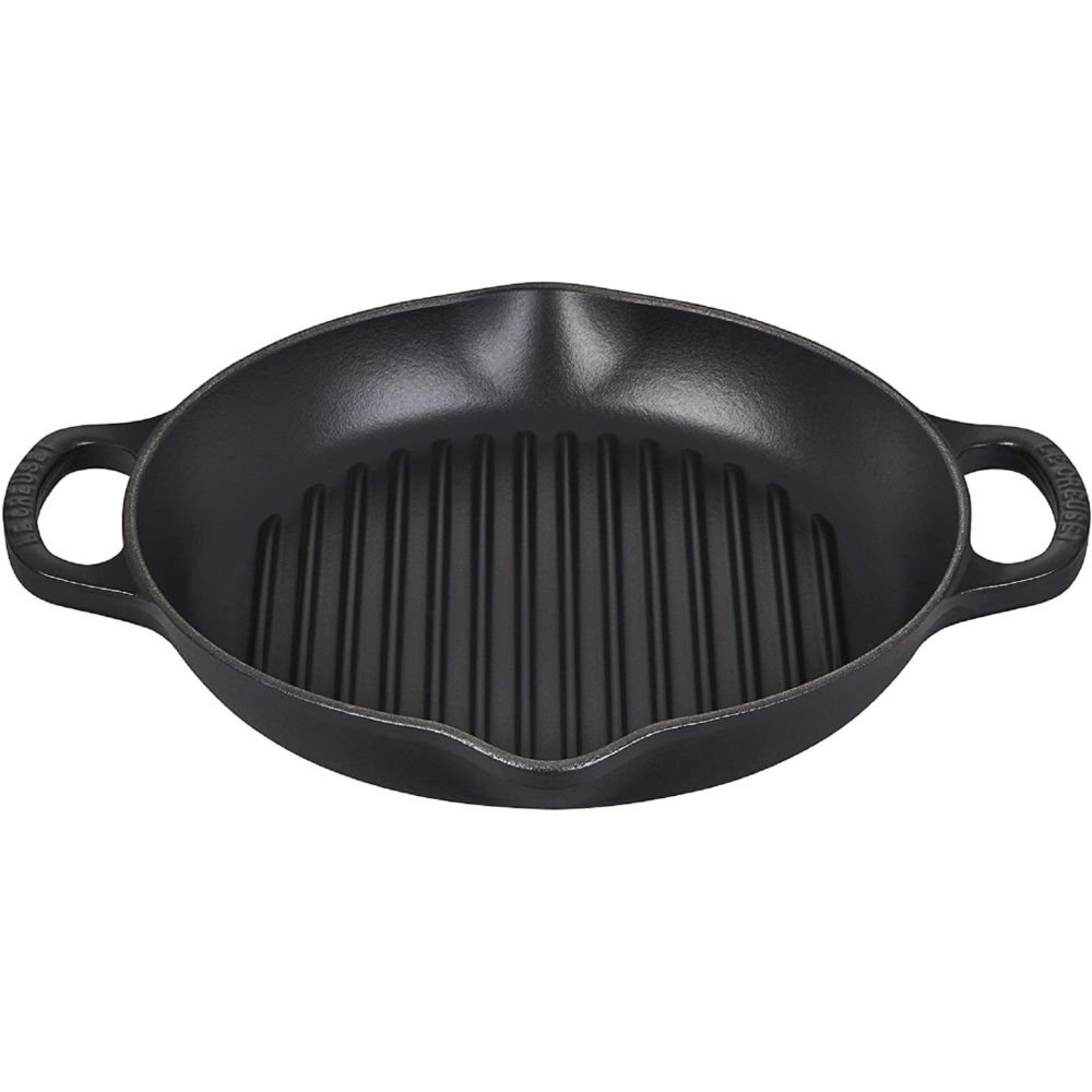 9.75 Deep Round Signature Grill Pan (Licorice)