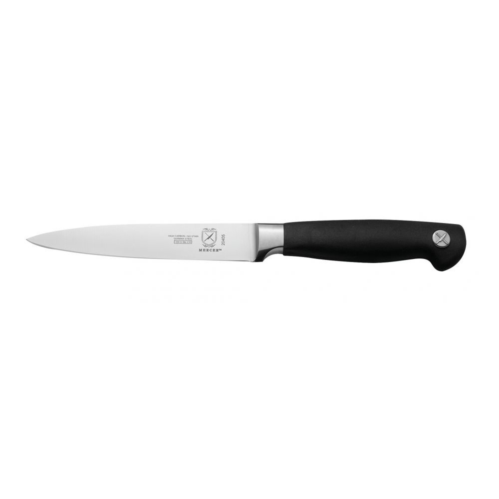 Mercer Culinary M20405 Genesis 5-Inch Utility Knife,Black