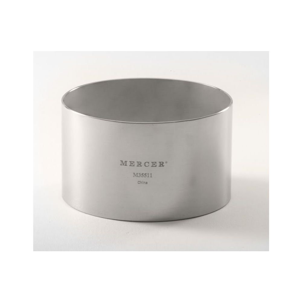Mercer Culinary 3” x 1.75 Stainless Steel Ring Mold
