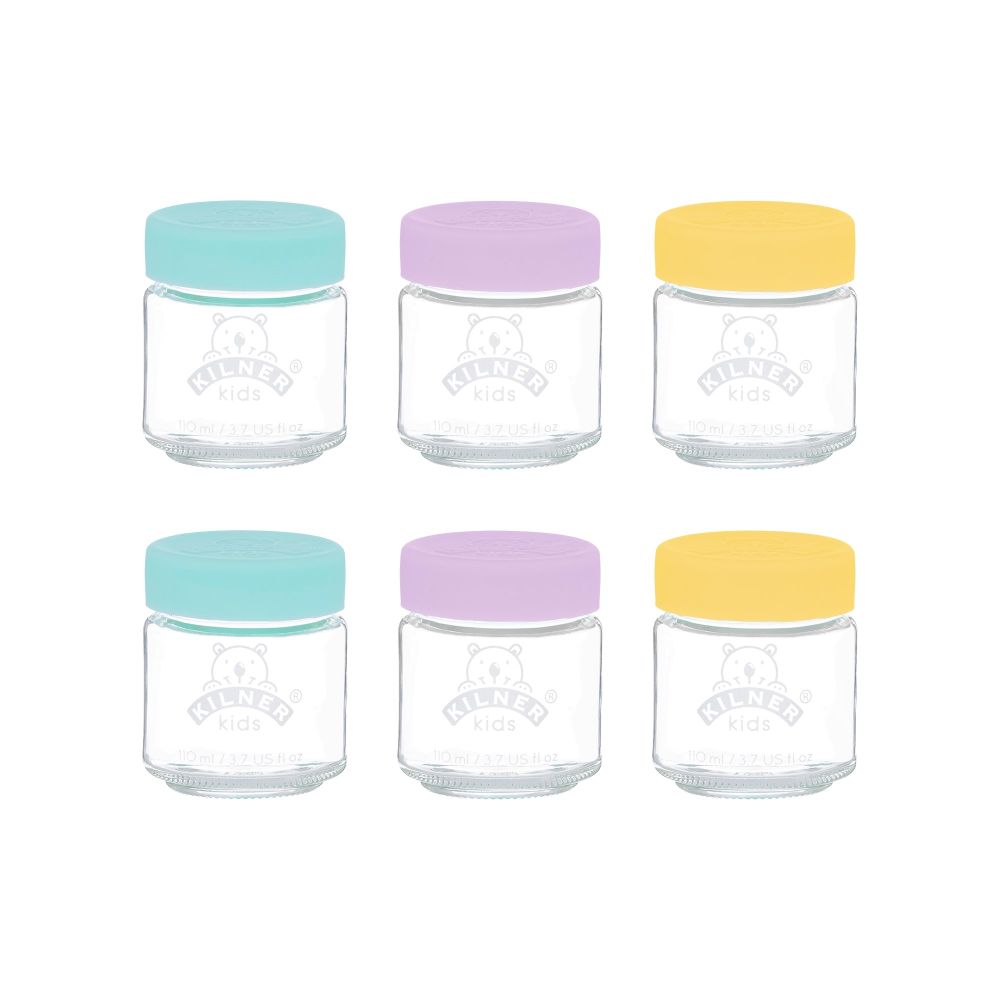 Kilner Push Top Storage Jar Set