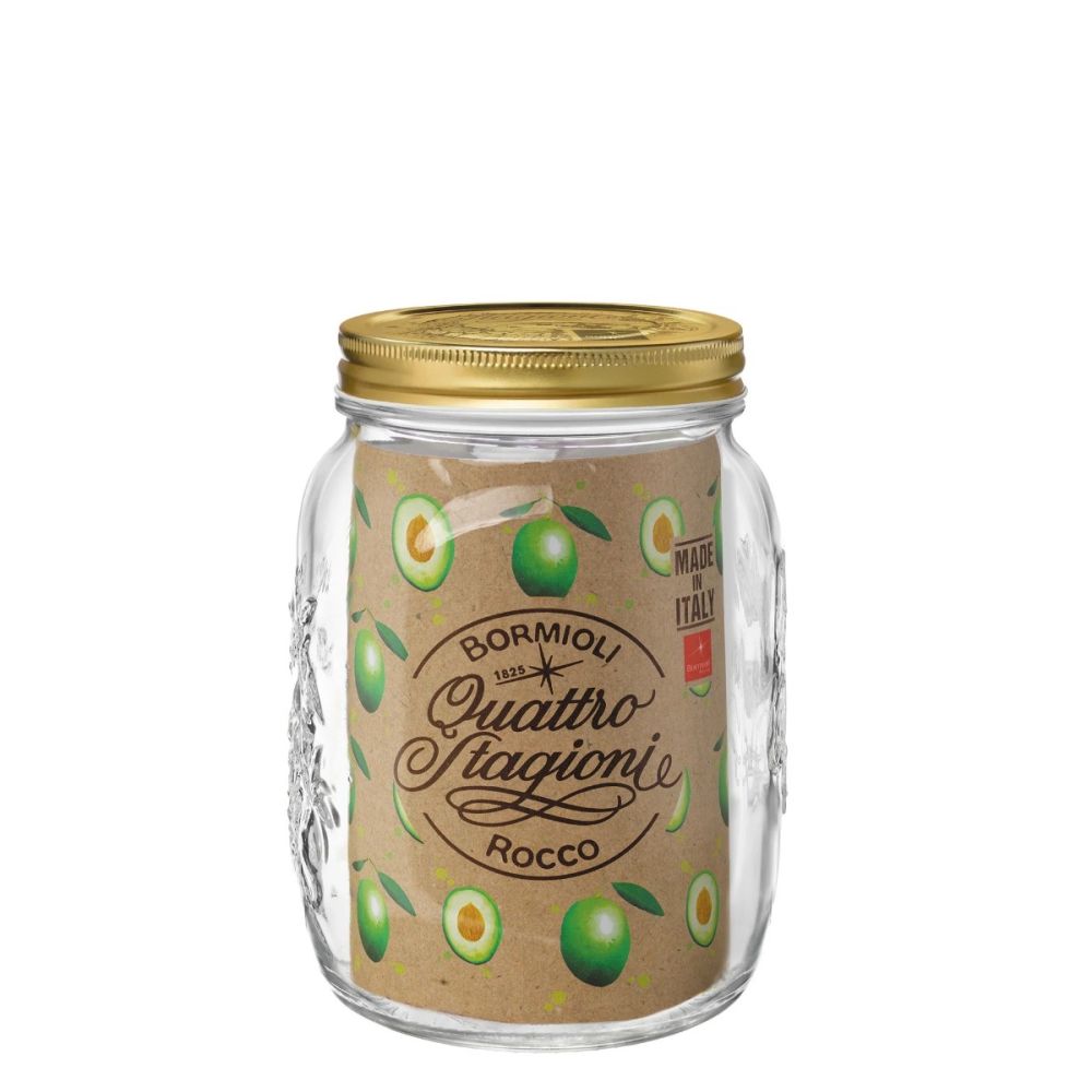 Quattro Stagioni Glass Canning Jars