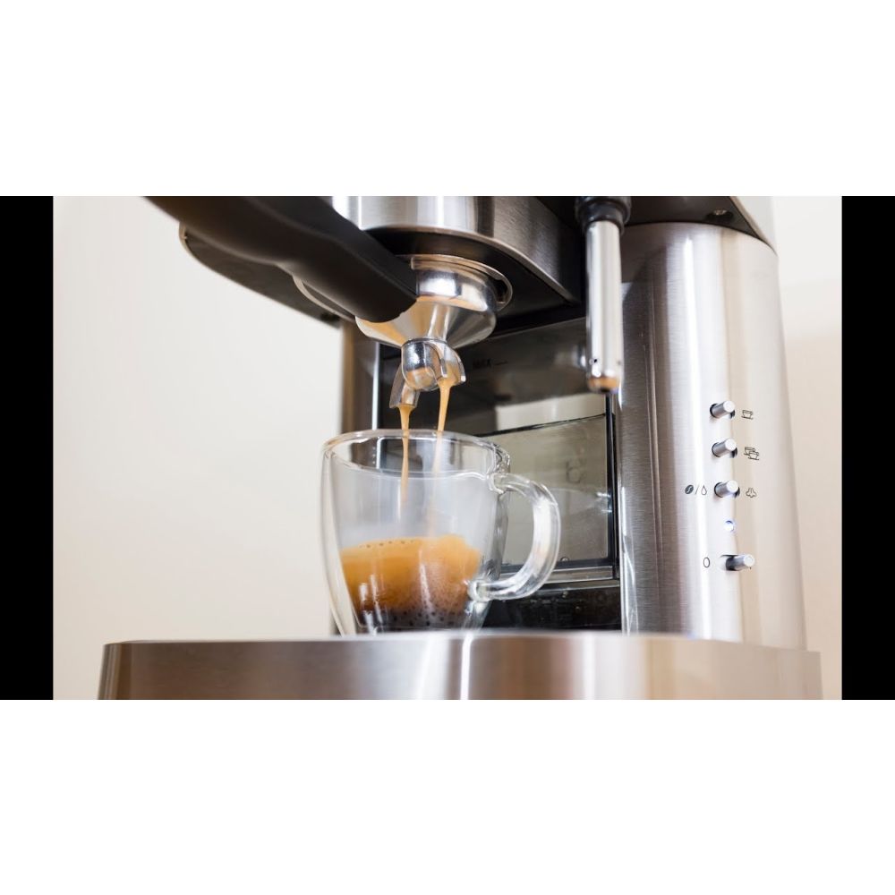 Automatic Pump Espresso Machine with Thermo Block - Stainless