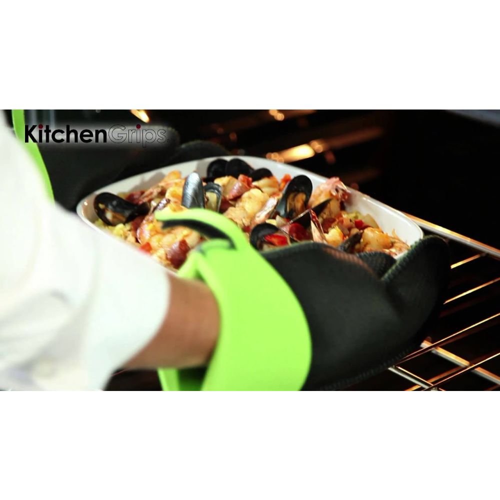 Cuisinart Oven Mitt Nonslip Silicone Grip Heat Resistant to 500