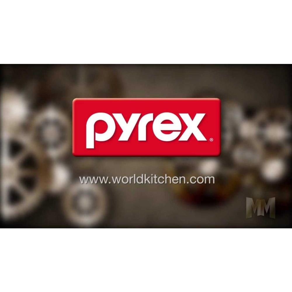 Pyrex 8-Piece Storage Set with Red Lids