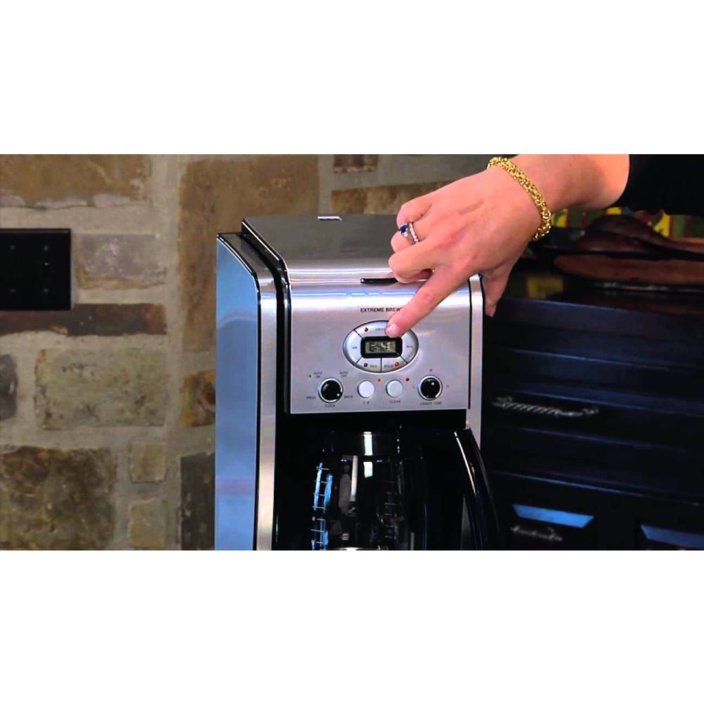 cuisinart 12 cup extreme brew coffee maker
