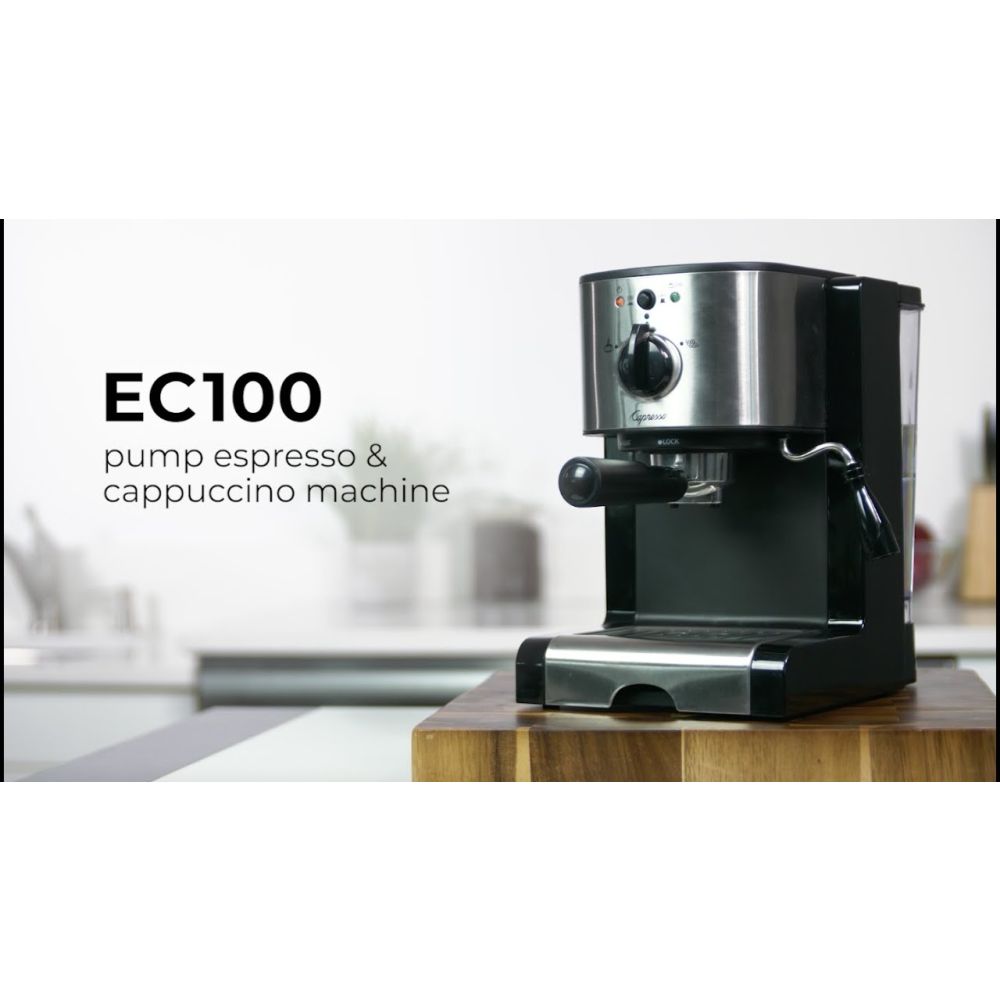 Capresso ec100 espresso & cappuccino machine best sale