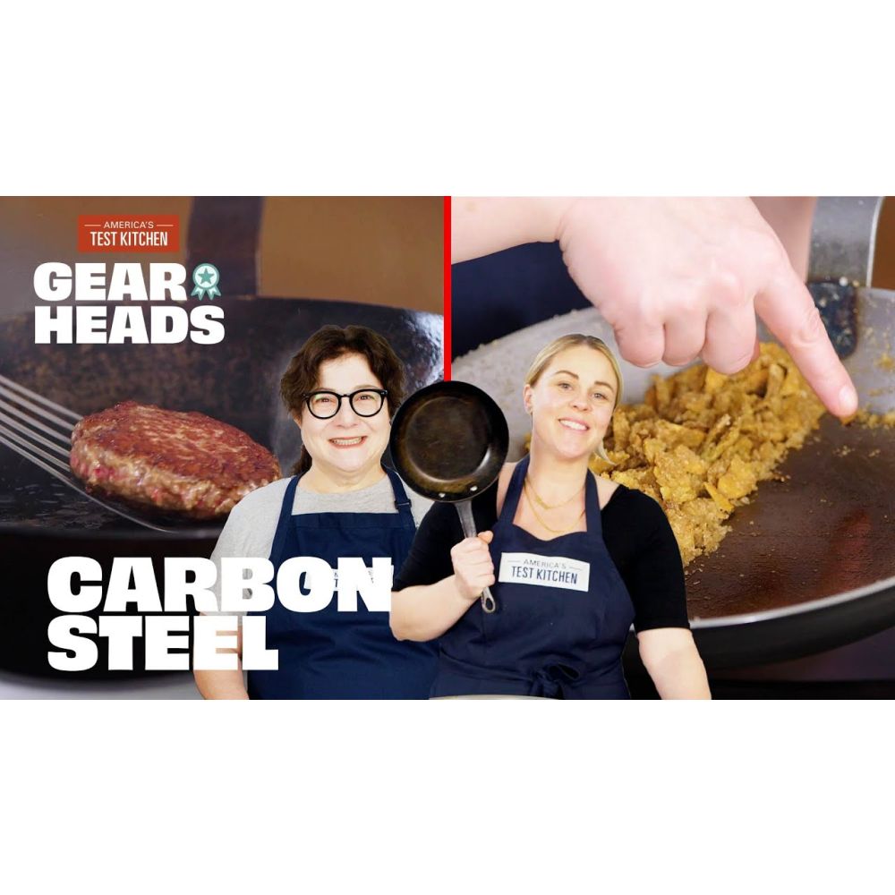 Black Carbon Steel Frying Pan (9 1/2 Black Carbon Steel Frying Pan (9 1/2