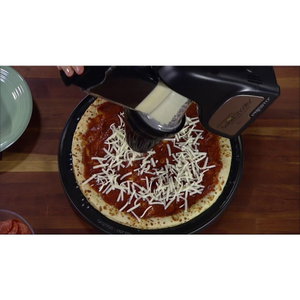 SaladShooter Presto – Trancheuse Et Râpe électrique Professionnelle – 4 Cônes Interchangeables Pour Légumes, Fromage, Noix