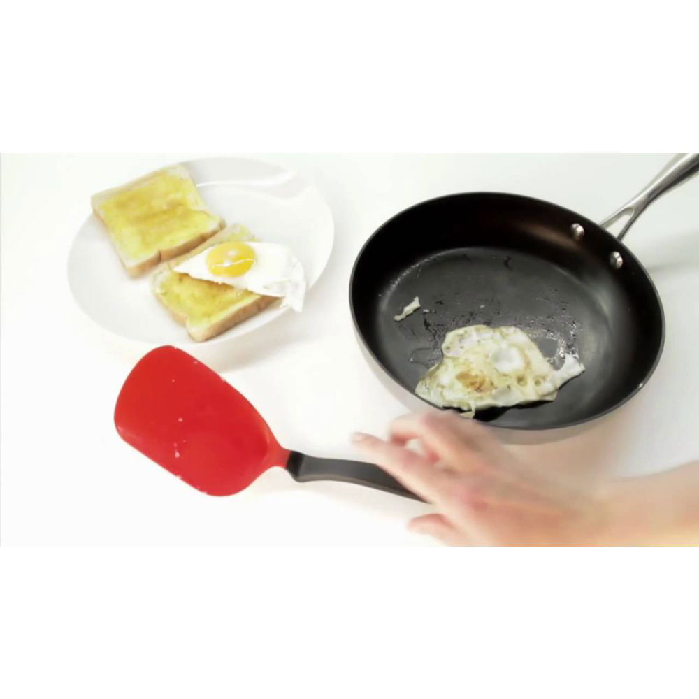 Dream Lifestyle Silicone Spatula, Heat Resistant Floral Pattern