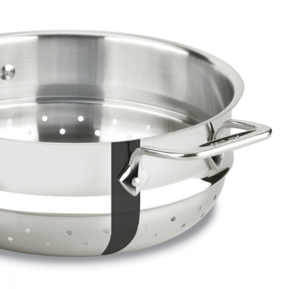 All Clad Stainless Steel Steamer (with 5 Quart Insert) (E414S564