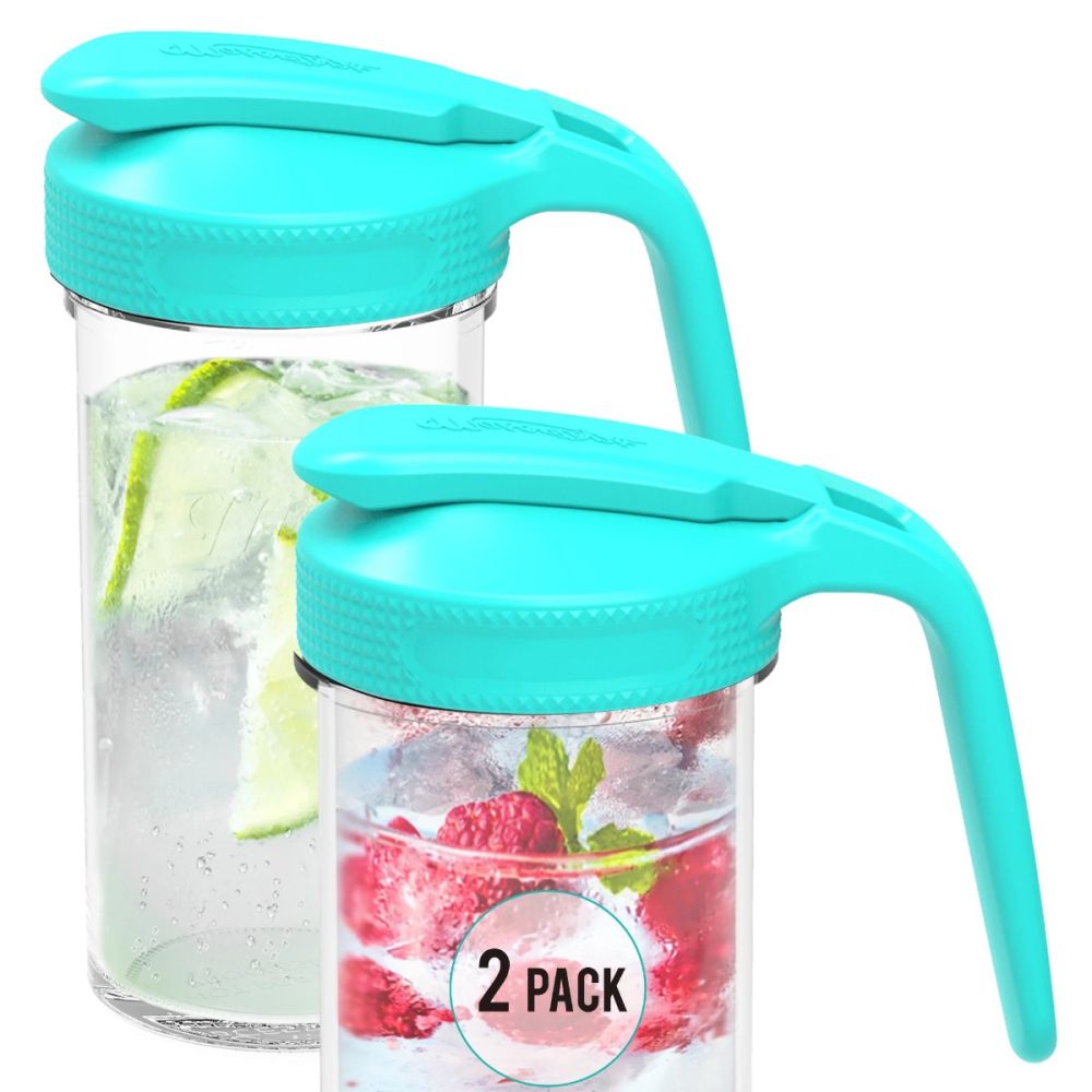 REGULAR MOUTH MASON JAR WATER BOTTLE SET by Masontops.com