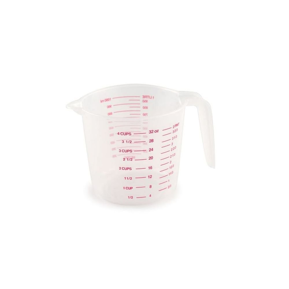 Norpro 4-Cup Capacity Plastic Measuring Cup (4 Pack)