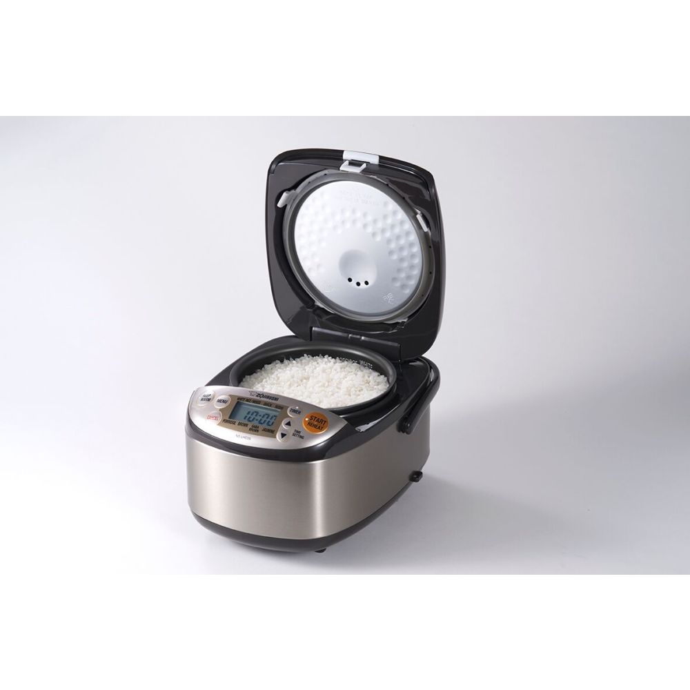 炊飯器 Zojirushi NS-LHC05XT Micom Rice Cooker &amp; Warmer Stainless Dark Brown by Zojirushi Amazon.com: Zojirushi NS-LHC05 Micom Rice Cooker & Warmer