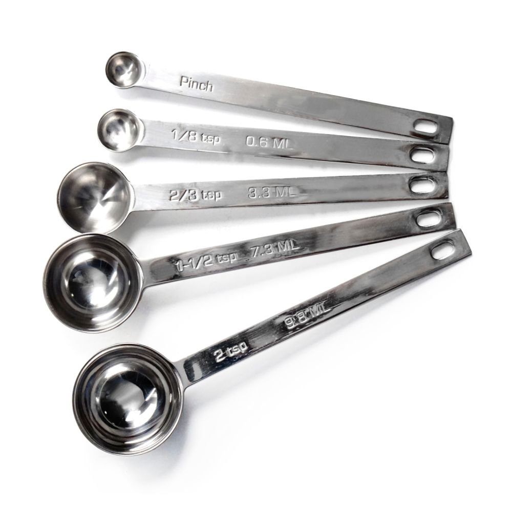 Endurance Odd Size Measuring Spoons - 5 Pieces, RSVP International