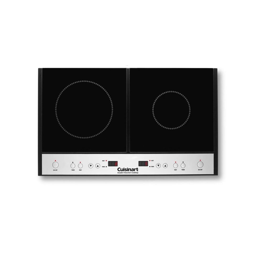 Cuisinart 2-Burner 12 in. Black Induction Hot Plate ICT-60P1 - The Home  Depot