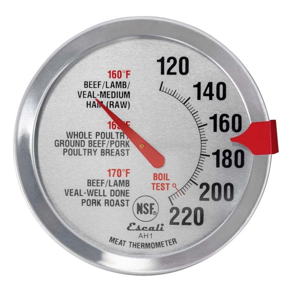 KitchenAid Leave-in, Oven/Grill Safe Meat Thermometer Stainless