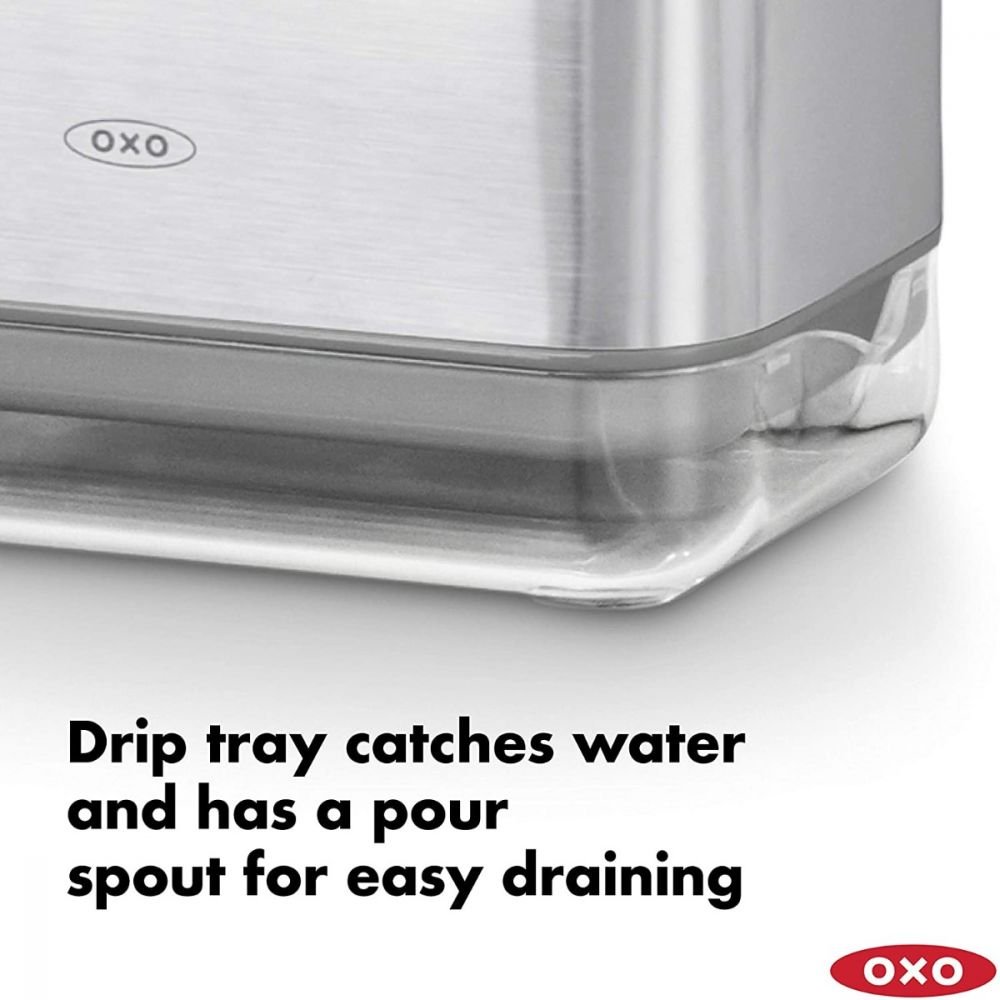  OXO Good Grips Stainless Steel Sink Caddy, Gray - Kitchen  Storage And Organization Products