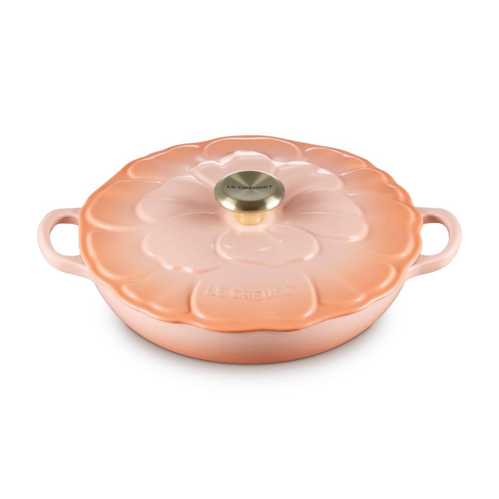 Signature 2.25 Qt. Flower Braiser (Pêche) | Le Creuset