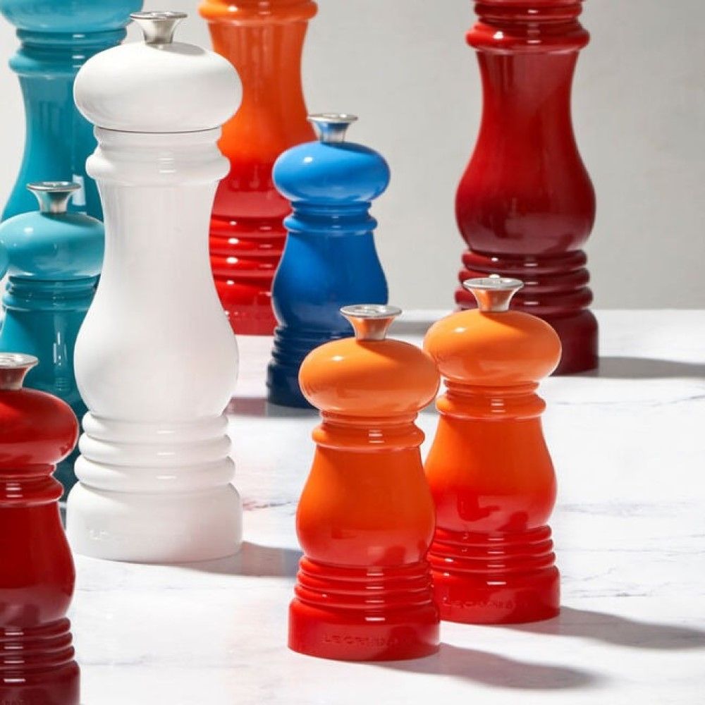 Petite Salt and Pepper Mill Set-Flame Orange | Le Creuset