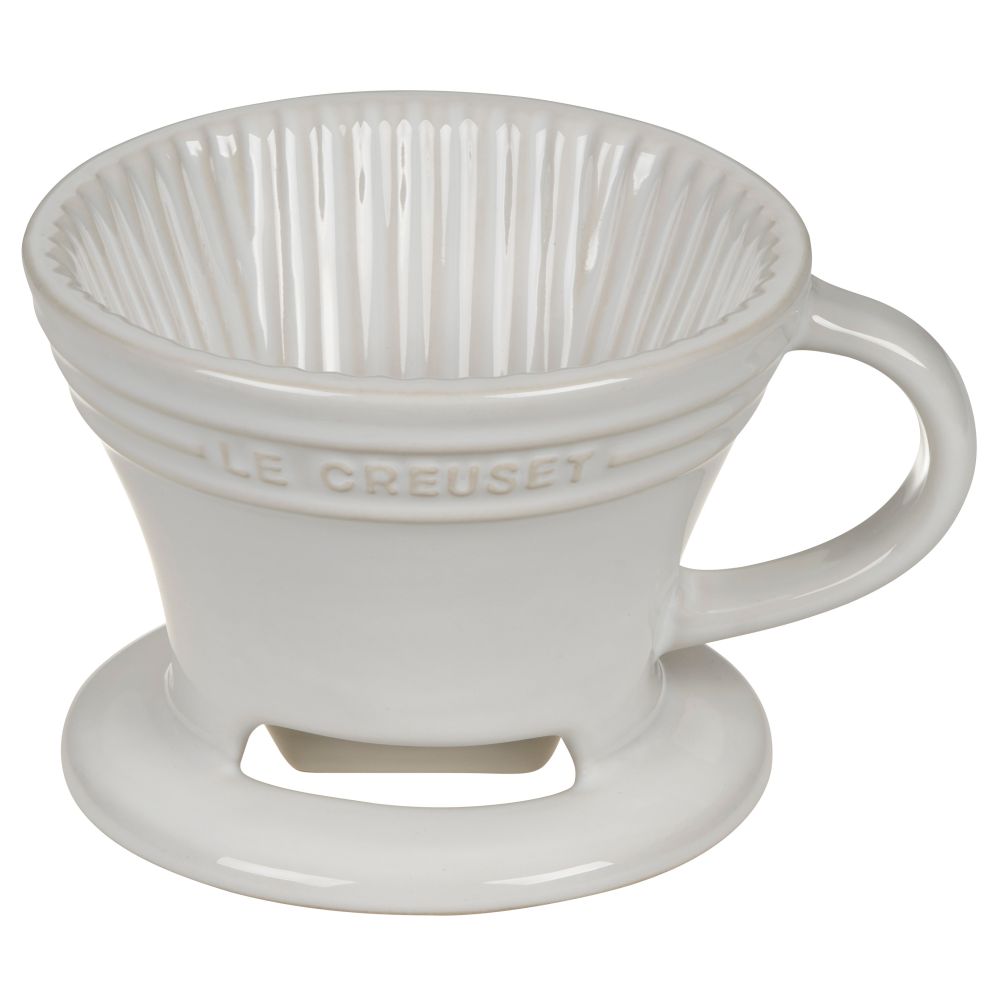 Le Creuset Pour-Over Coffee Cone | Stoneware Deep Teal