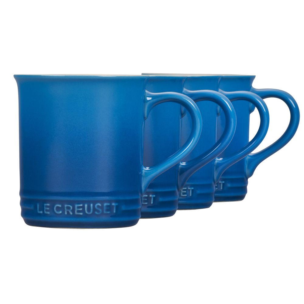 Vancouver 14oz Mugs (Set of 4 - Marseille Blue) | Le Creuset