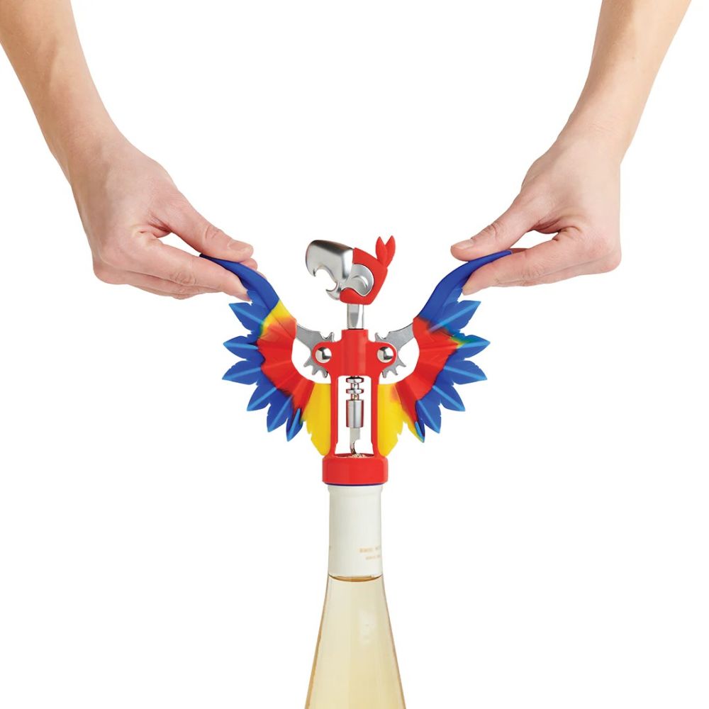 OTOTO Parrot Wine Bottle Opener - Thumbnail 2