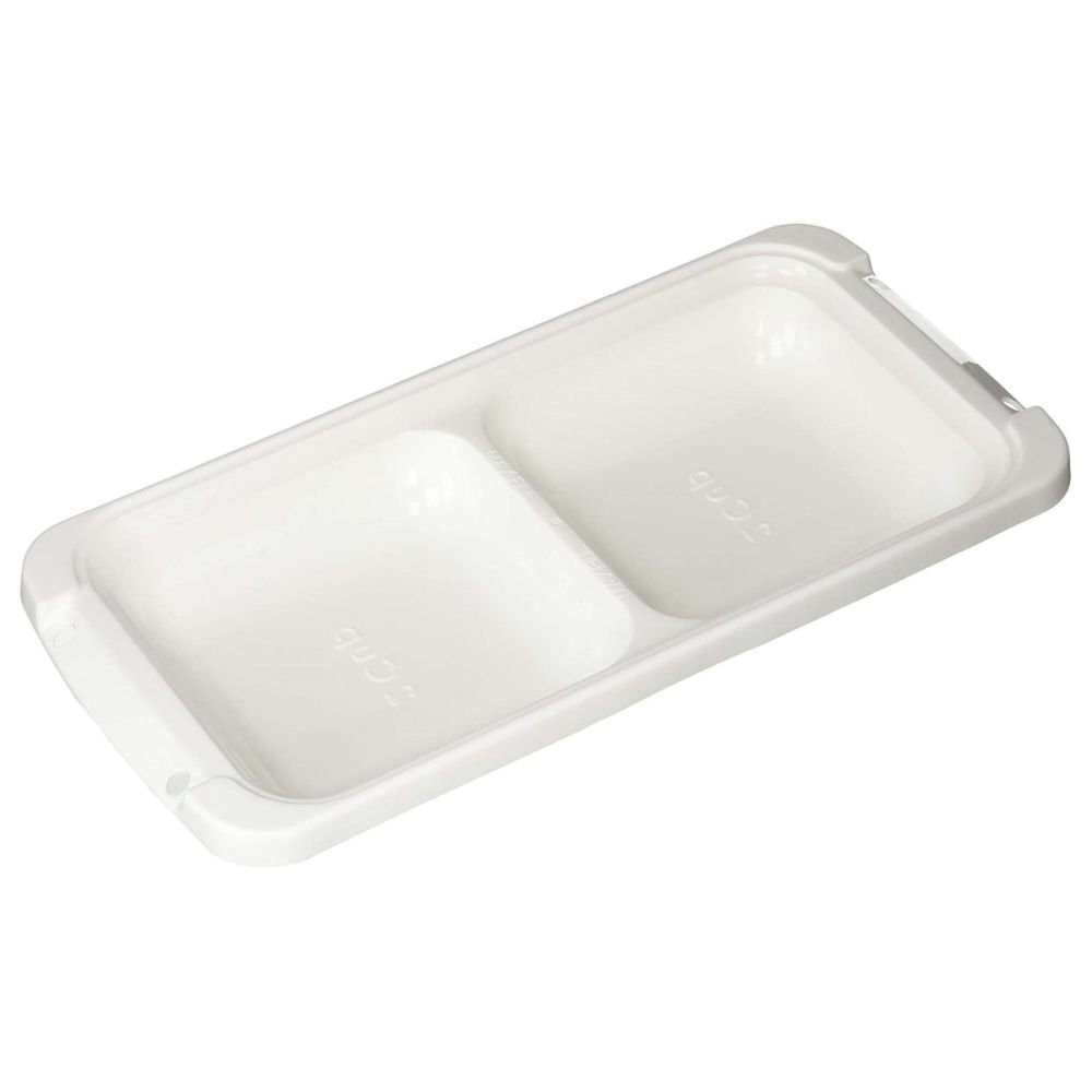PrepWorks Dishwasher Safe Food Storage Freezer Pod Tray with Lid 4 Piece Set 