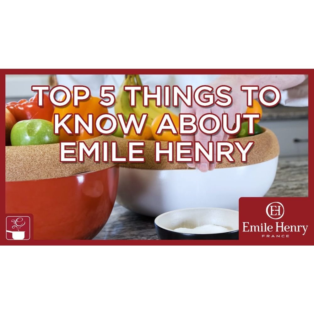 6 x 2 Individual Salad Bowl (Flour), Emile Henry