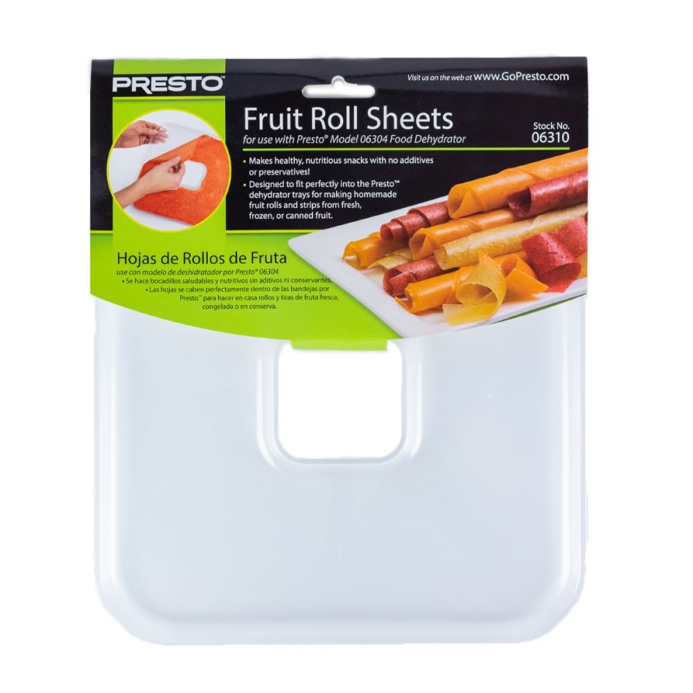 Presto Fruit Roll Sheets fits Dehydro Food Dehydrators 0630005, 2-Pack,  81650