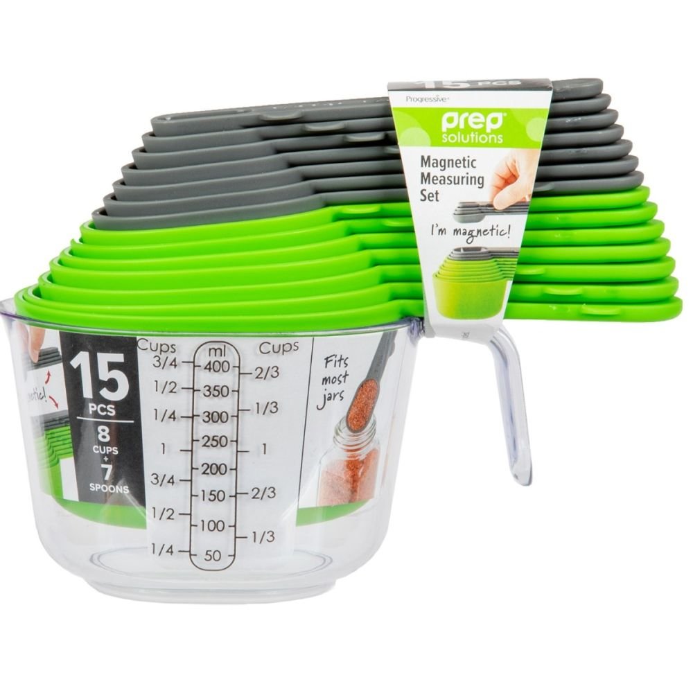 Measuring Cups, U-Taste Magnetic Measuring Cups and Spoons Set of
